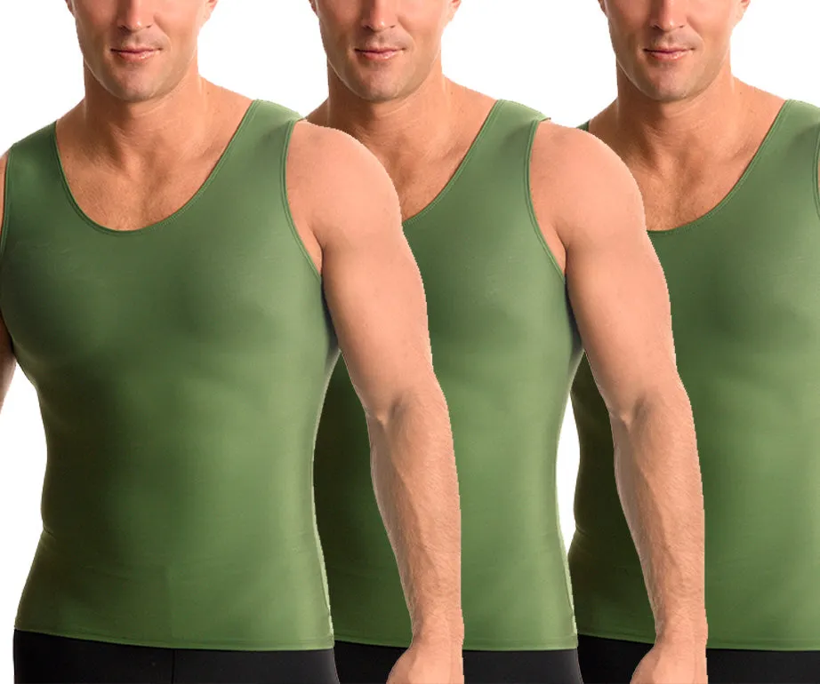 3-Pack Insta Slim High Compression Muscle Tank MA0003