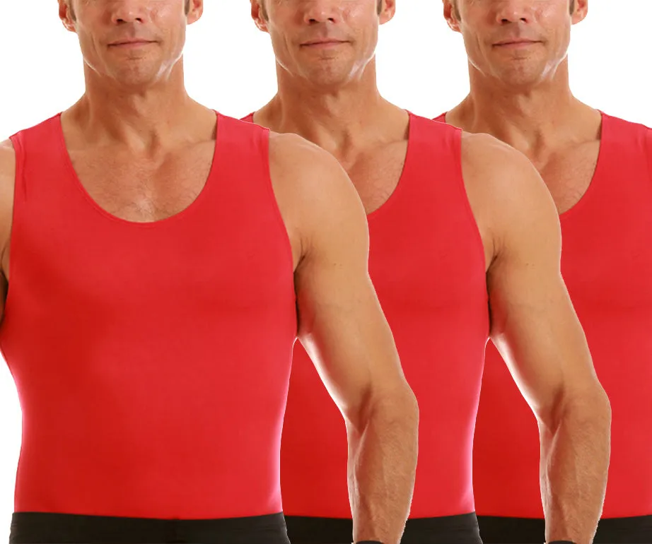 3-Pack Insta Slim High Compression Muscle Tank MA0003