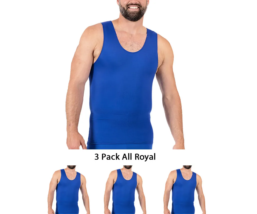 3-Pack Insta Slim High Compression Muscle Tank MA0003