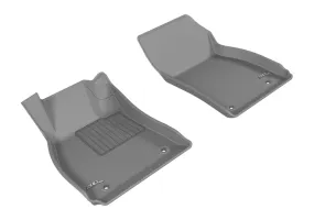 3D MAXpider 2011-2017 Buick Regal Kagu 1st Row Floormat - Gray