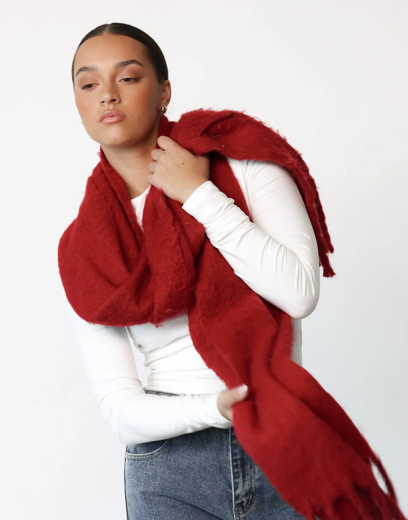 Addyson Scarf (Cherry)