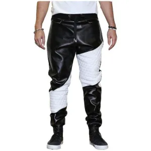 Adrenaline Stripe Racing Leather Pants