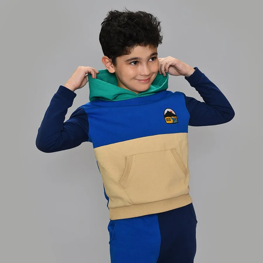 Adventure Olympian Sweatshirt Set Blue