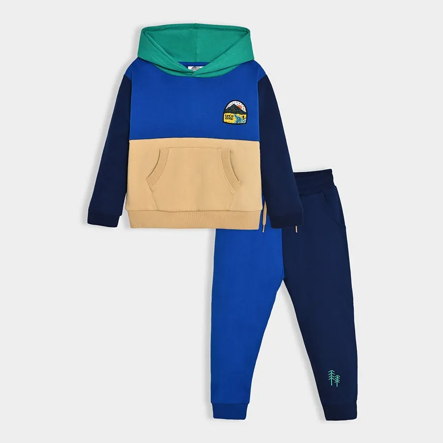 Adventure Olympian Sweatshirt Set Blue