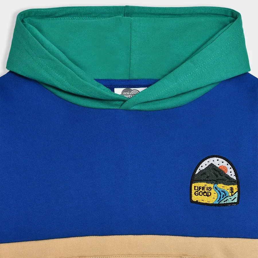 Adventure Olympian Sweatshirt Set Blue