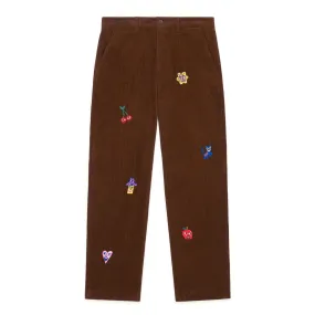 Applique Corduroy Pants