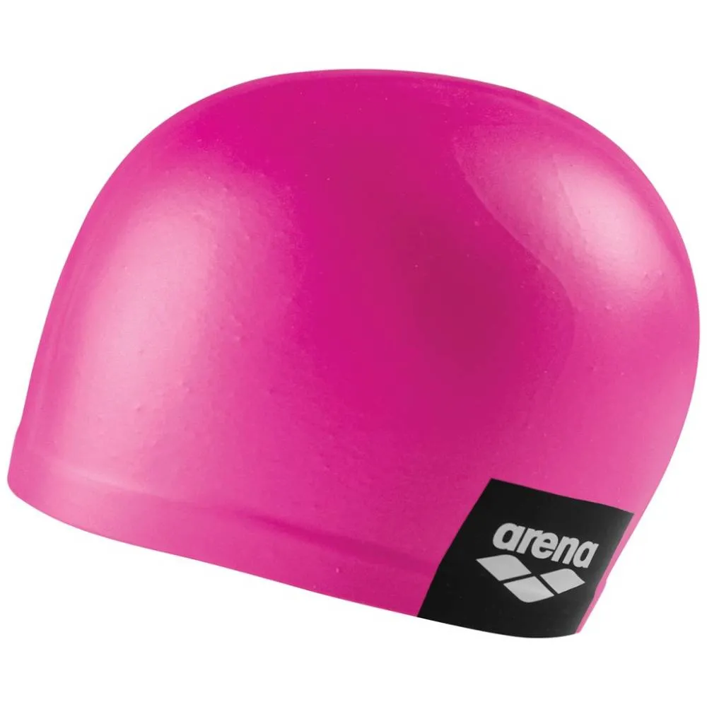 ARENA Adult Logo Moulded Swimming Cap (Pink)