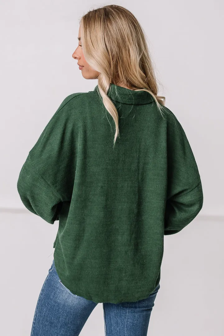 As You See Raw Edge Knit Top