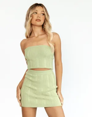 Ashley Knit Top (Sage)