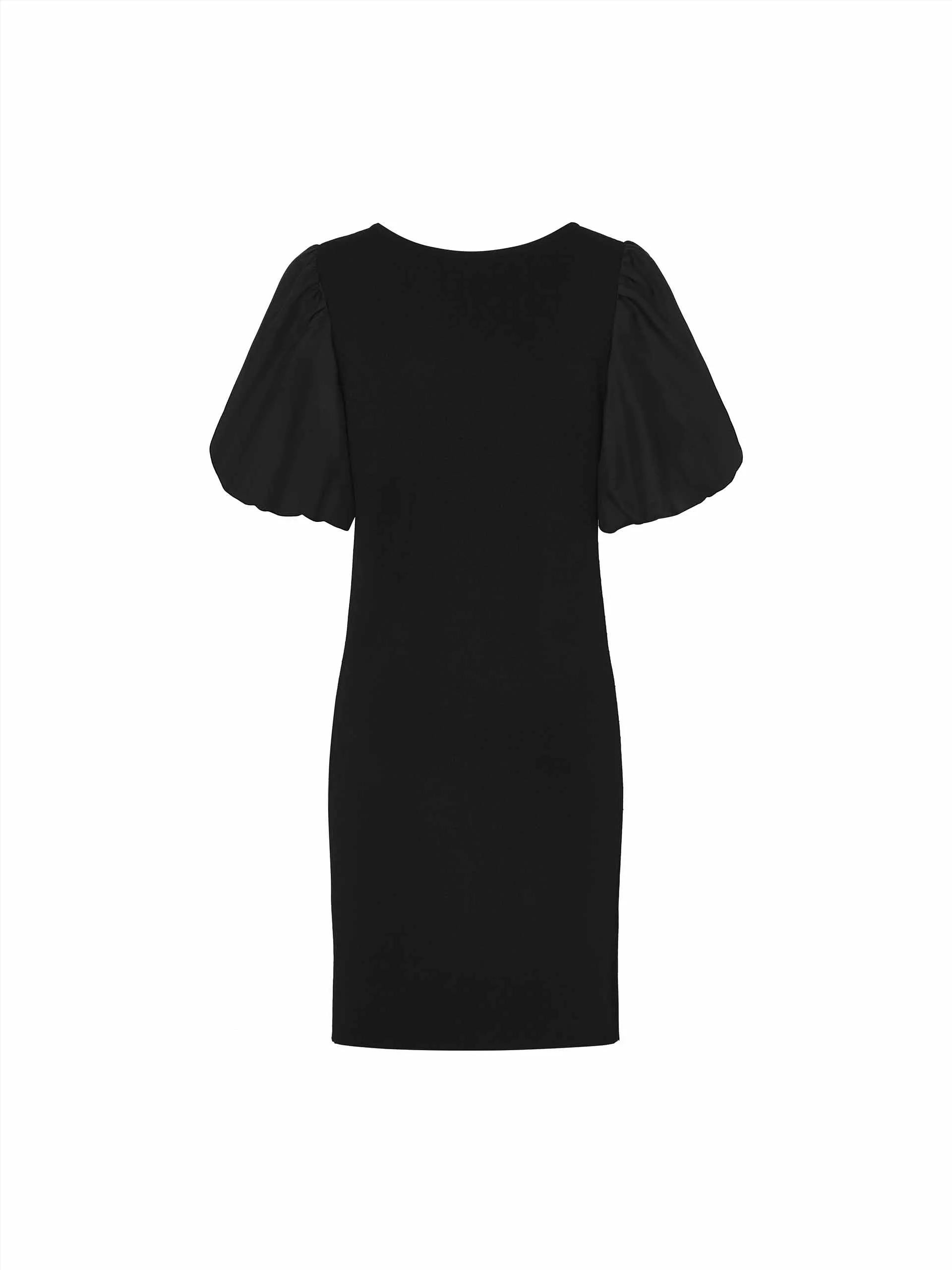 Asymmetric Collar Dress