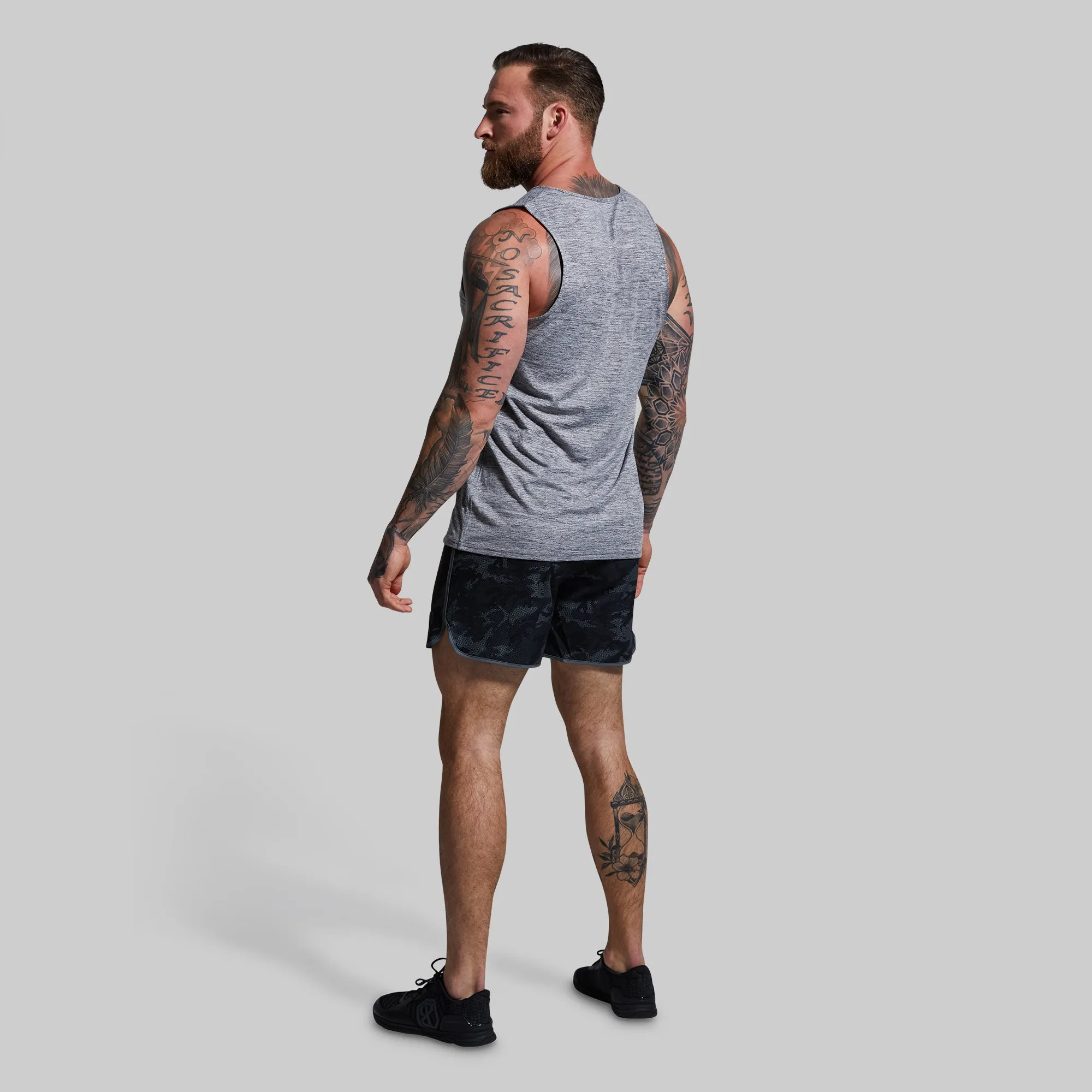 Athleisure Pocket Tank (Heather Grey)