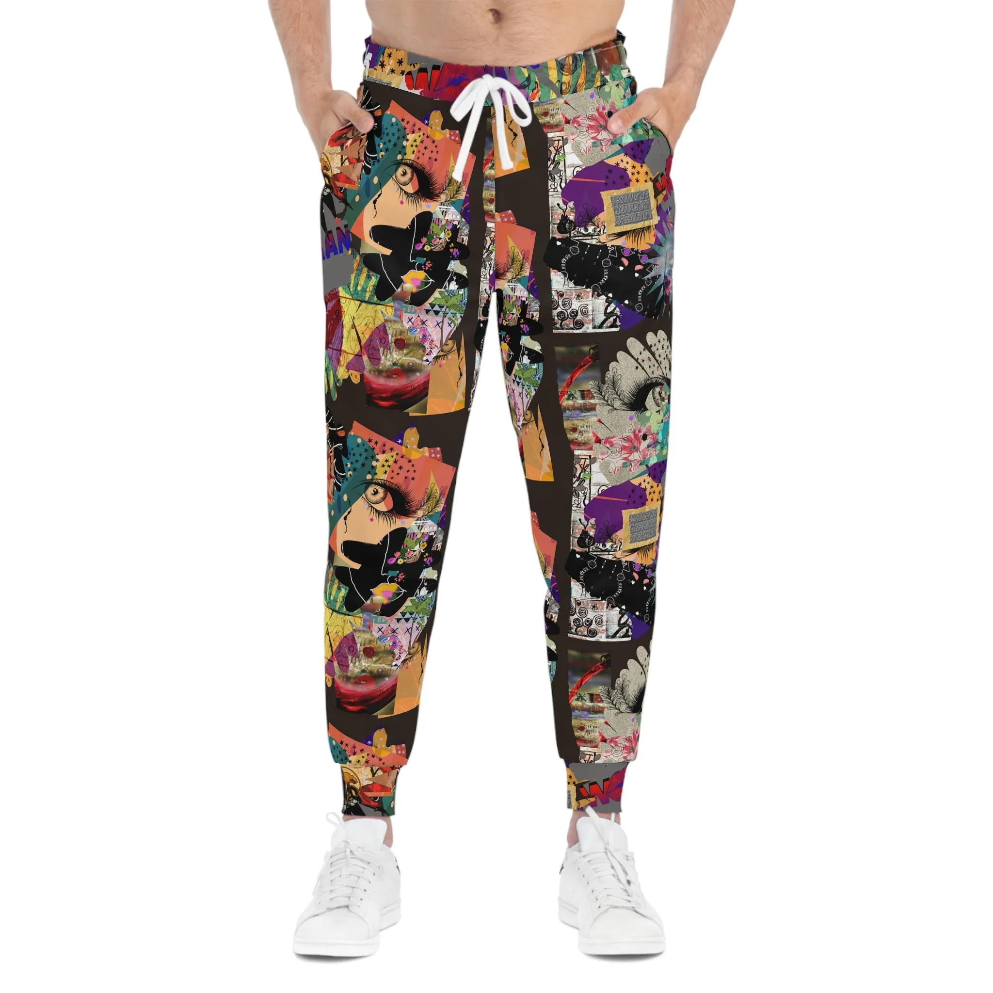 Athletic Joggers (AOP) UNISEX - MARCIA