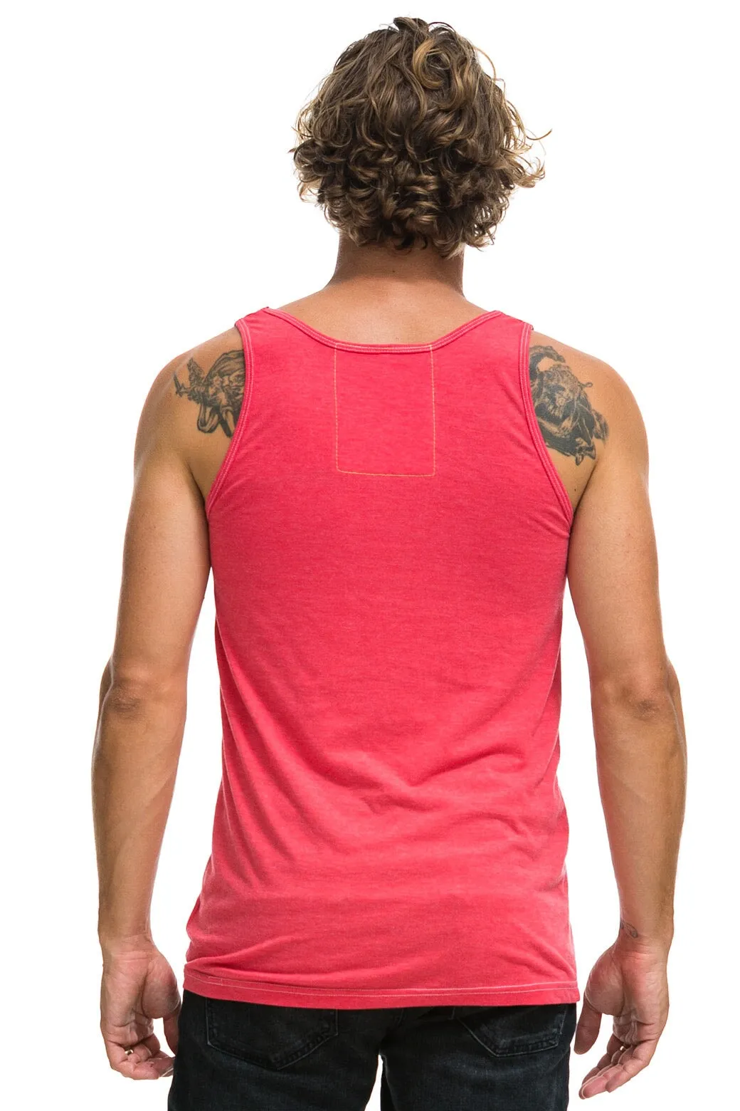 AVIATOR NATION ASPEN TANK - NEON RED