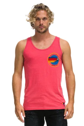 AVIATOR NATION ASPEN TANK - NEON RED