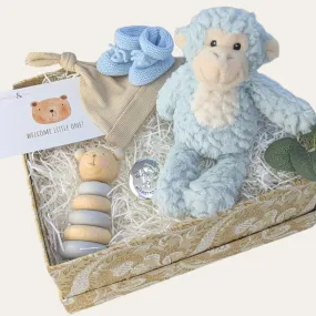 Baby Boy Gifts Box Hamper Swinging Into Dreams