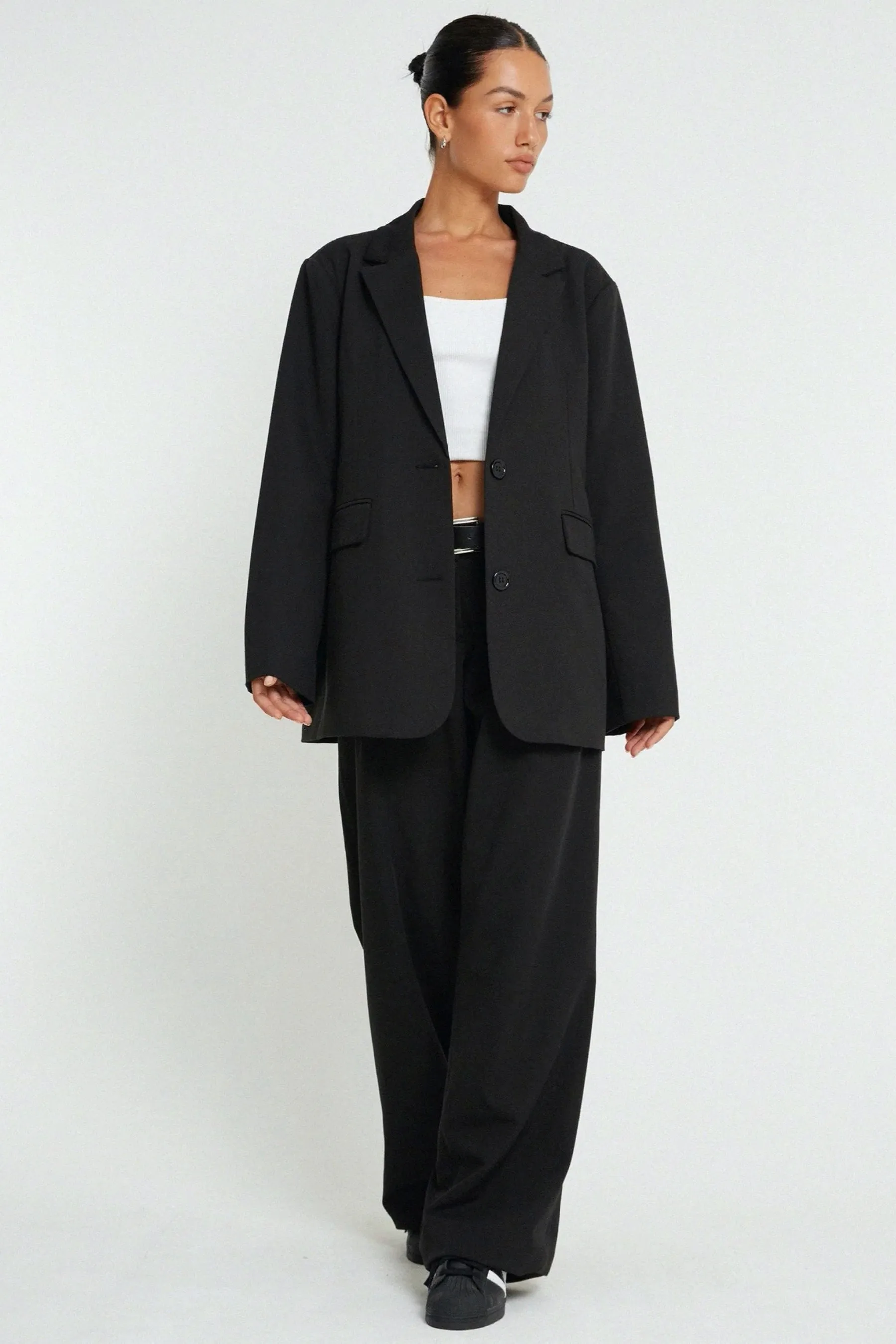 Black Maiwa Blazer