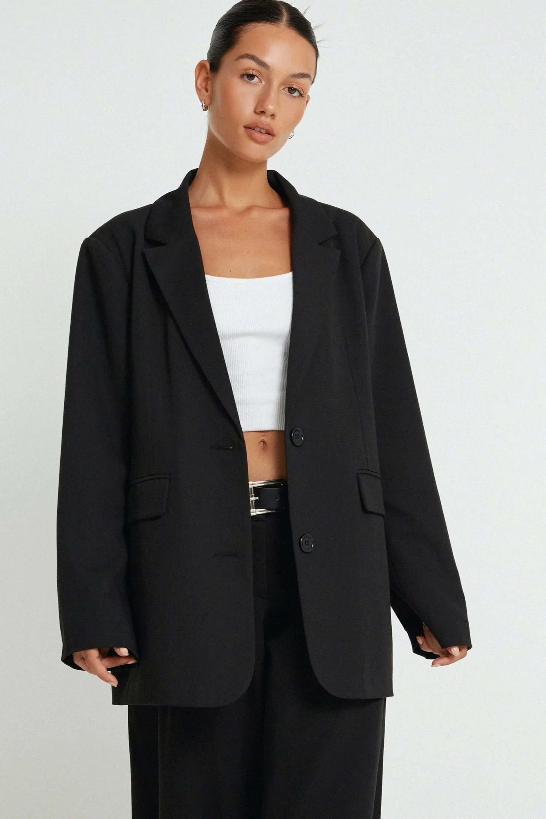 Black Maiwa Blazer