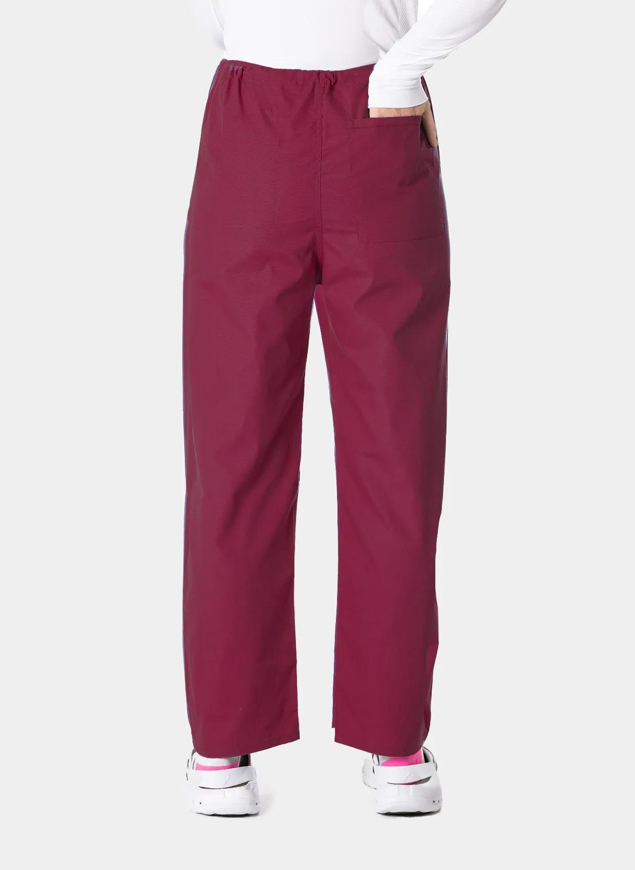 Budget Scrub Trousers - Raspberry