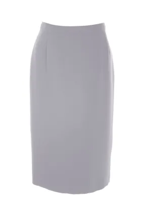 Busy Clothing Womens Silver Grey Pencil Skirt