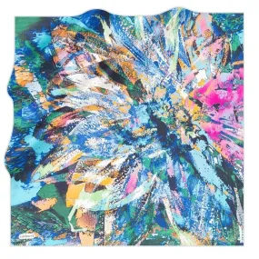 Cacharel Floral Explosion Silk Scarf No. 21