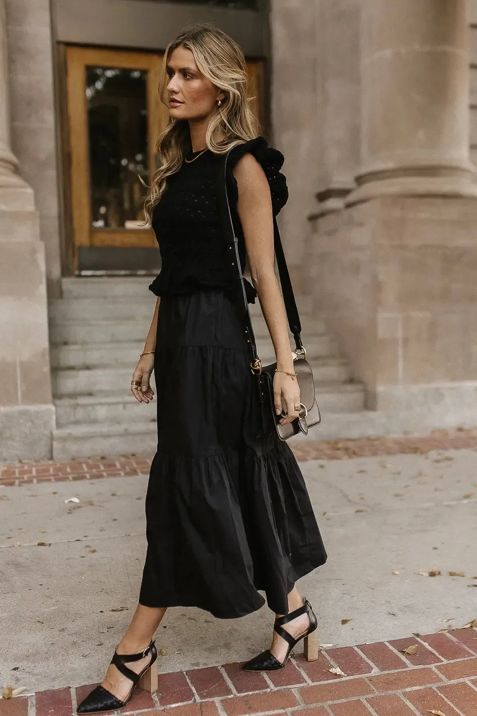 Carey Maxi Dress in Black - FINAL SALE