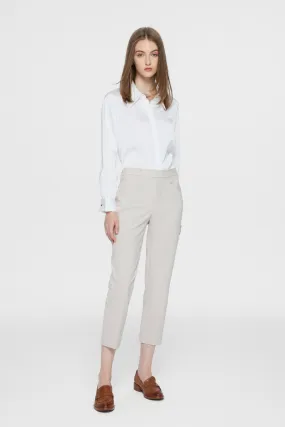 Celeste Plainweave Cigarette Pants