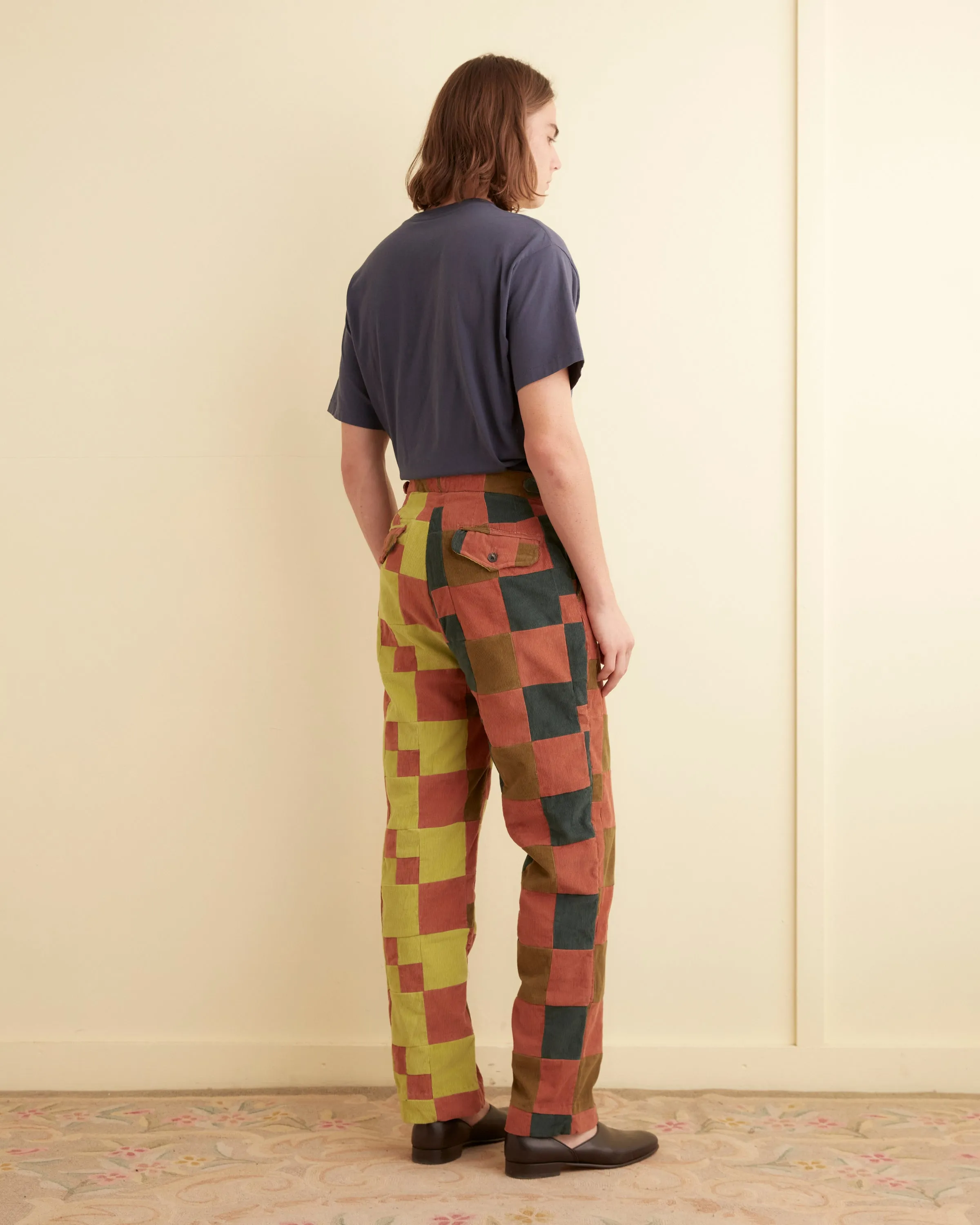 Corduroy Four Patch Trousers