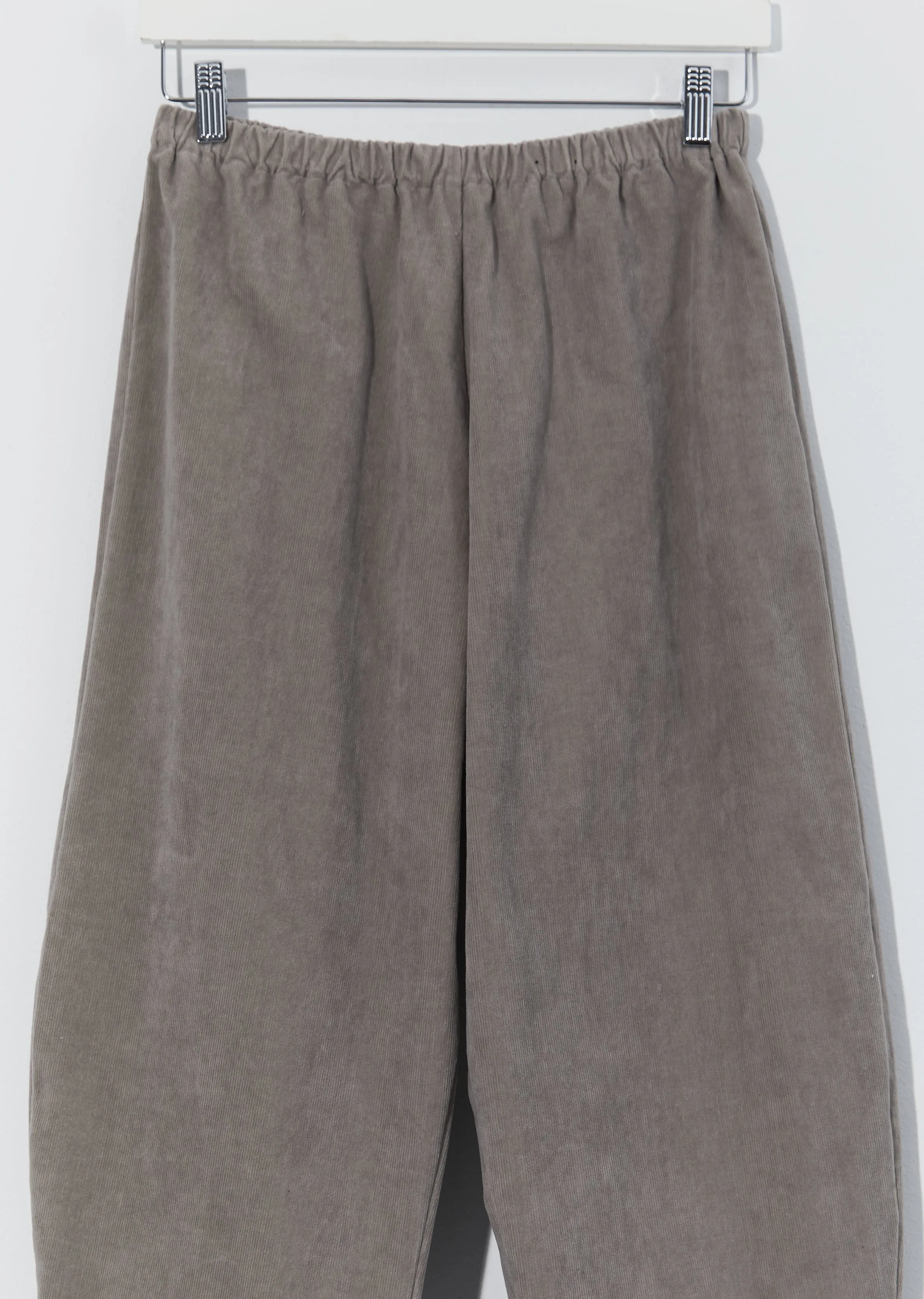 Cotton Pullon Trousers — Ecru