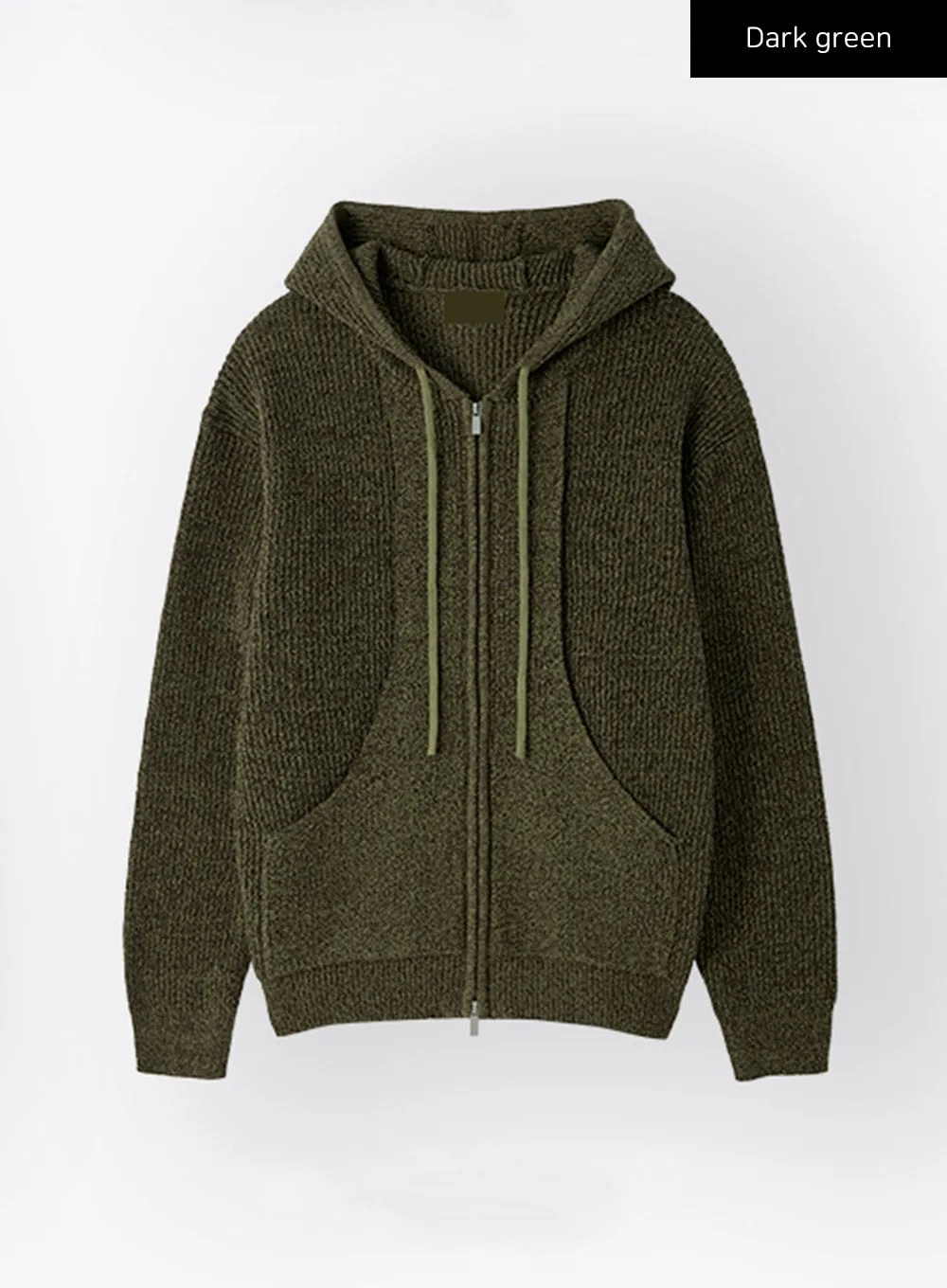 Cozy Knitted Hoodie Zip-Up CO327