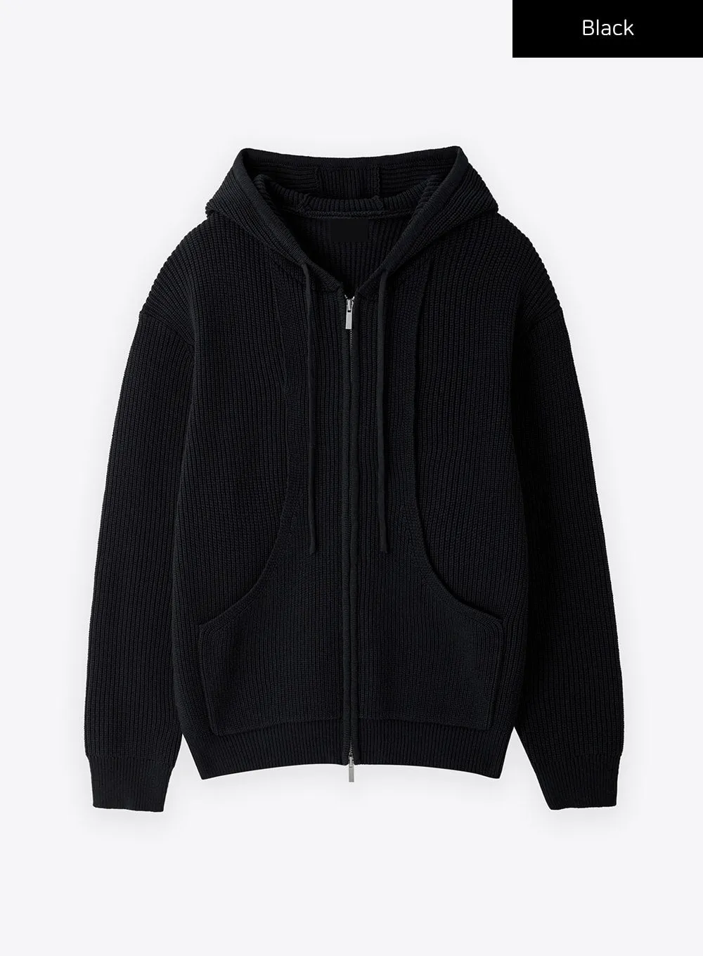 Cozy Knitted Hoodie Zip-Up CO327