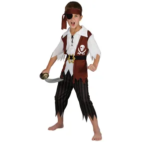 Cutthroat Pirate Costume Boys