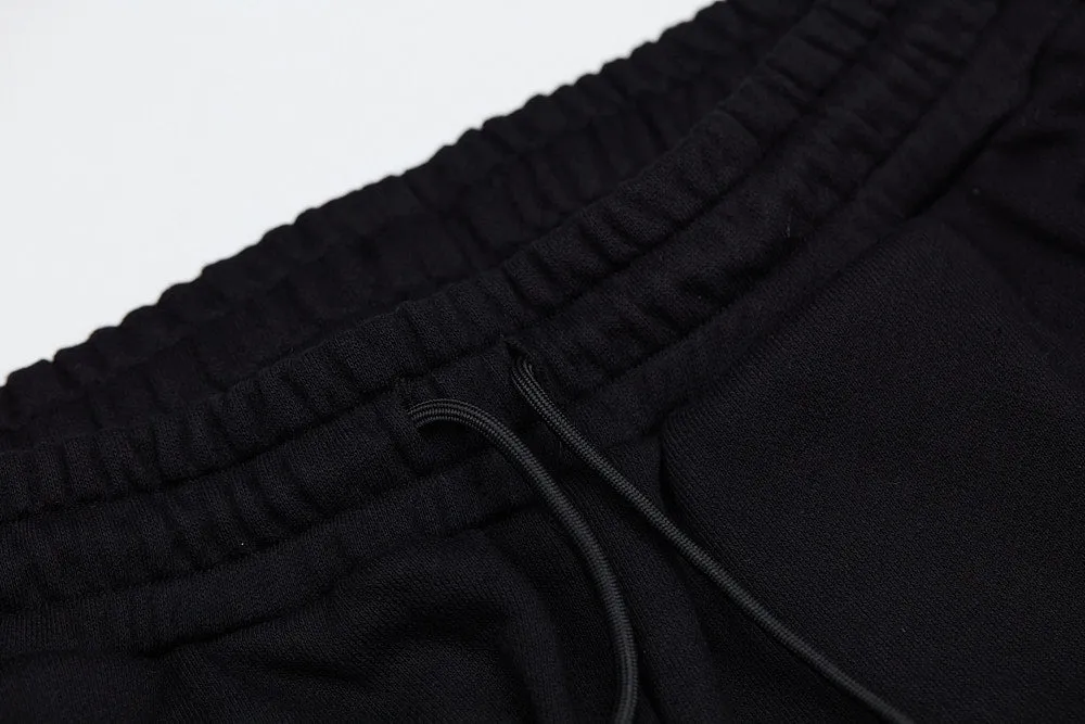 Dice Fleece Sweatpants Black