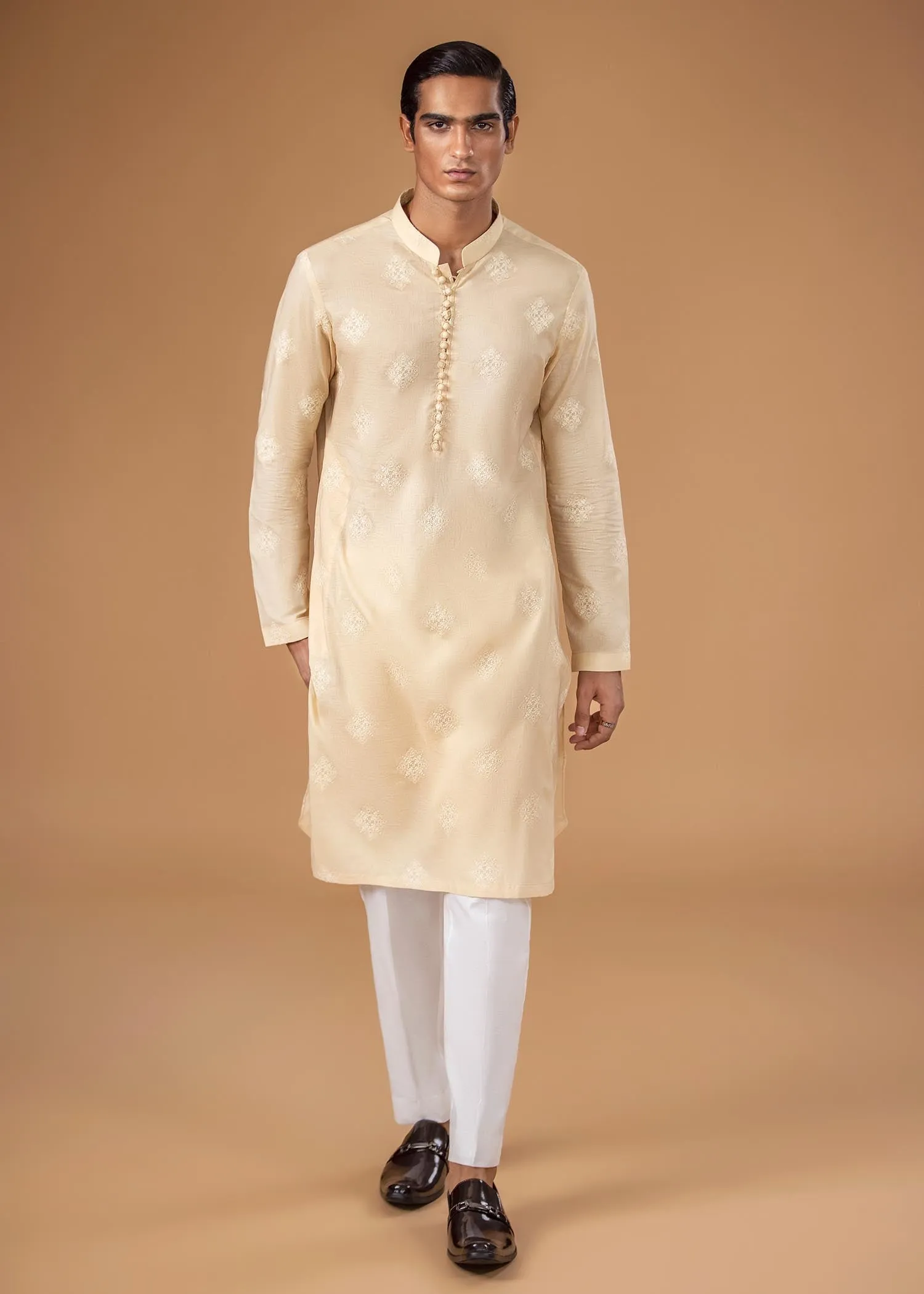 Embroidered Kurta - M22-KUR-01-XS