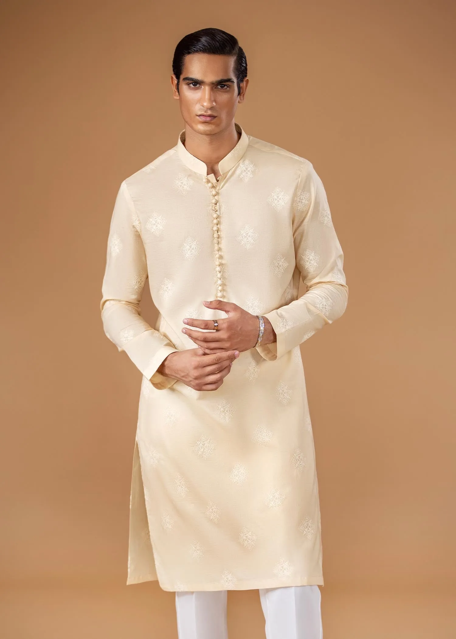 Embroidered Kurta - M22-KUR-01-XS