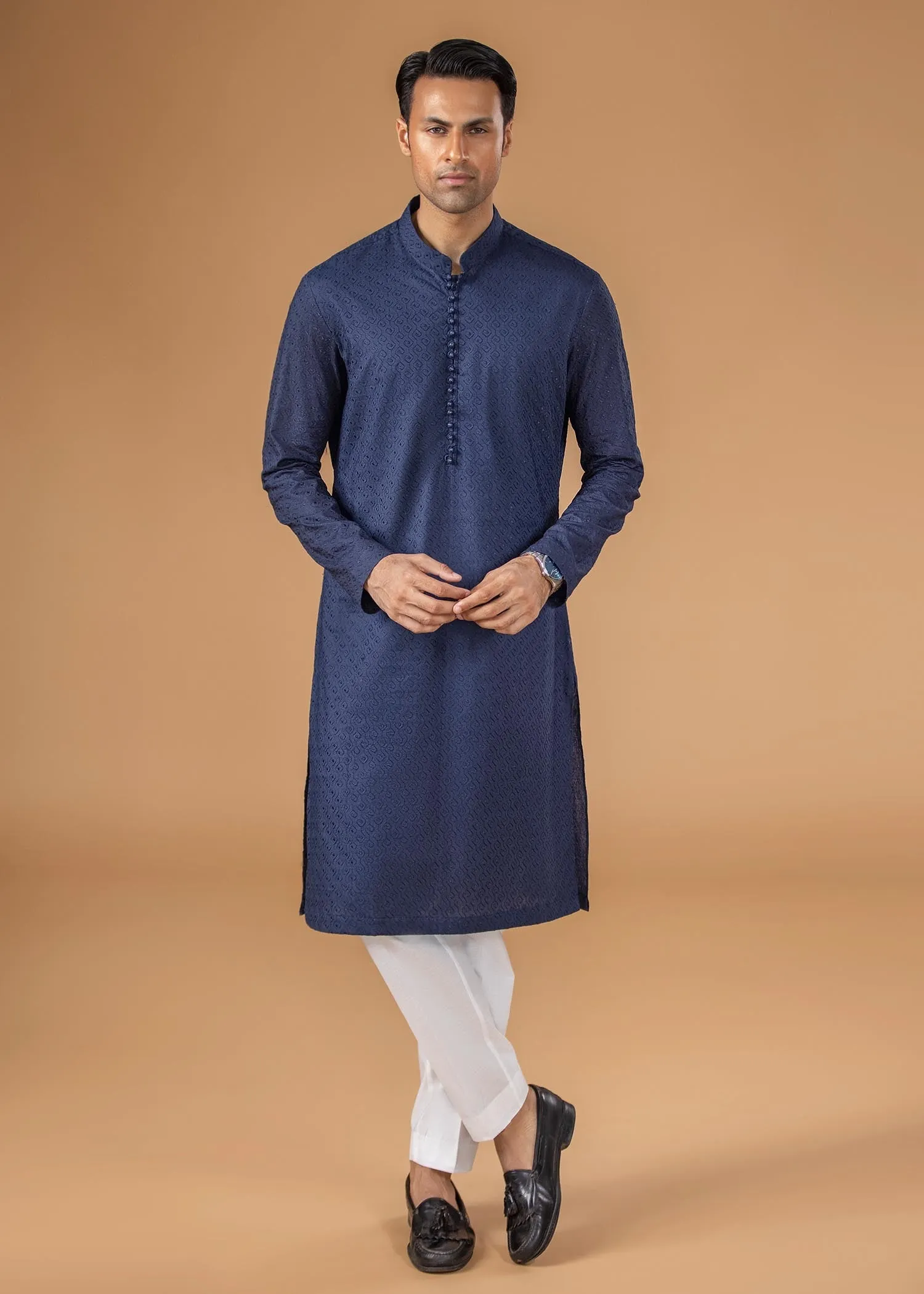 Embroidered Kurta - M22-KUR-14-XS