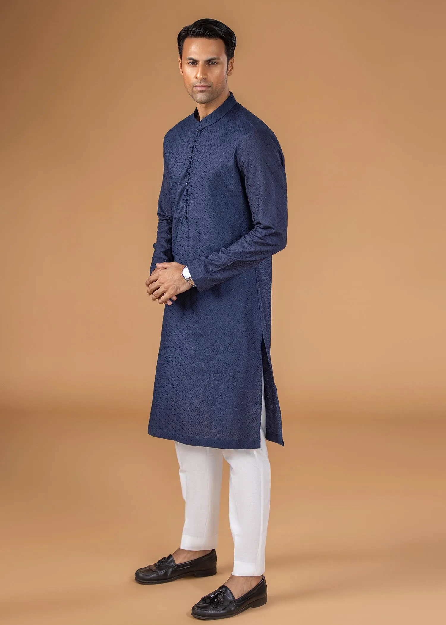 Embroidered Kurta - M22-KUR-14-XS