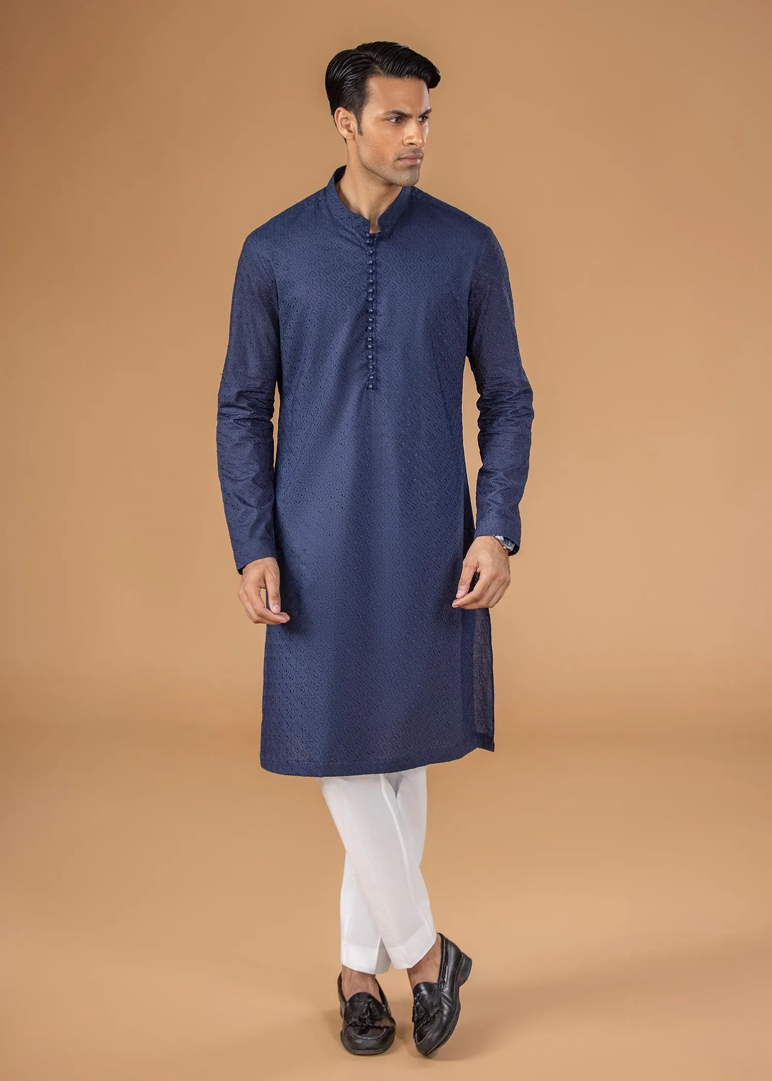 Embroidered Kurta - M22-KUR-14-XS