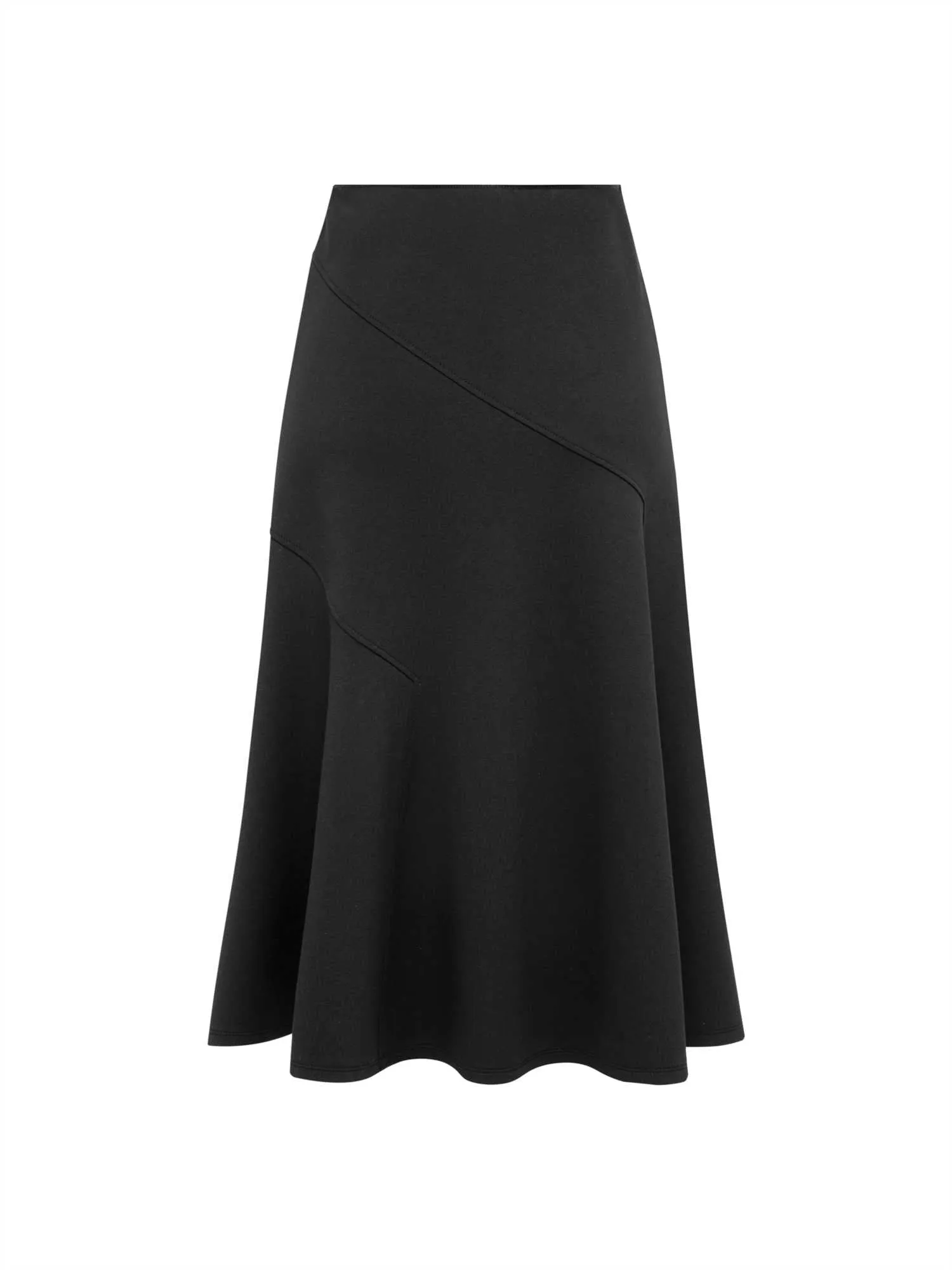 EP YAYING Triacetate A-shape Skirt