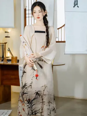 Fanny Modern Tang Style Hanfu Dress