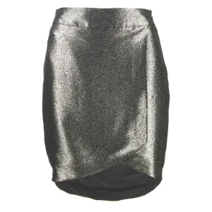 Felisha Wrap Skirt in Gold