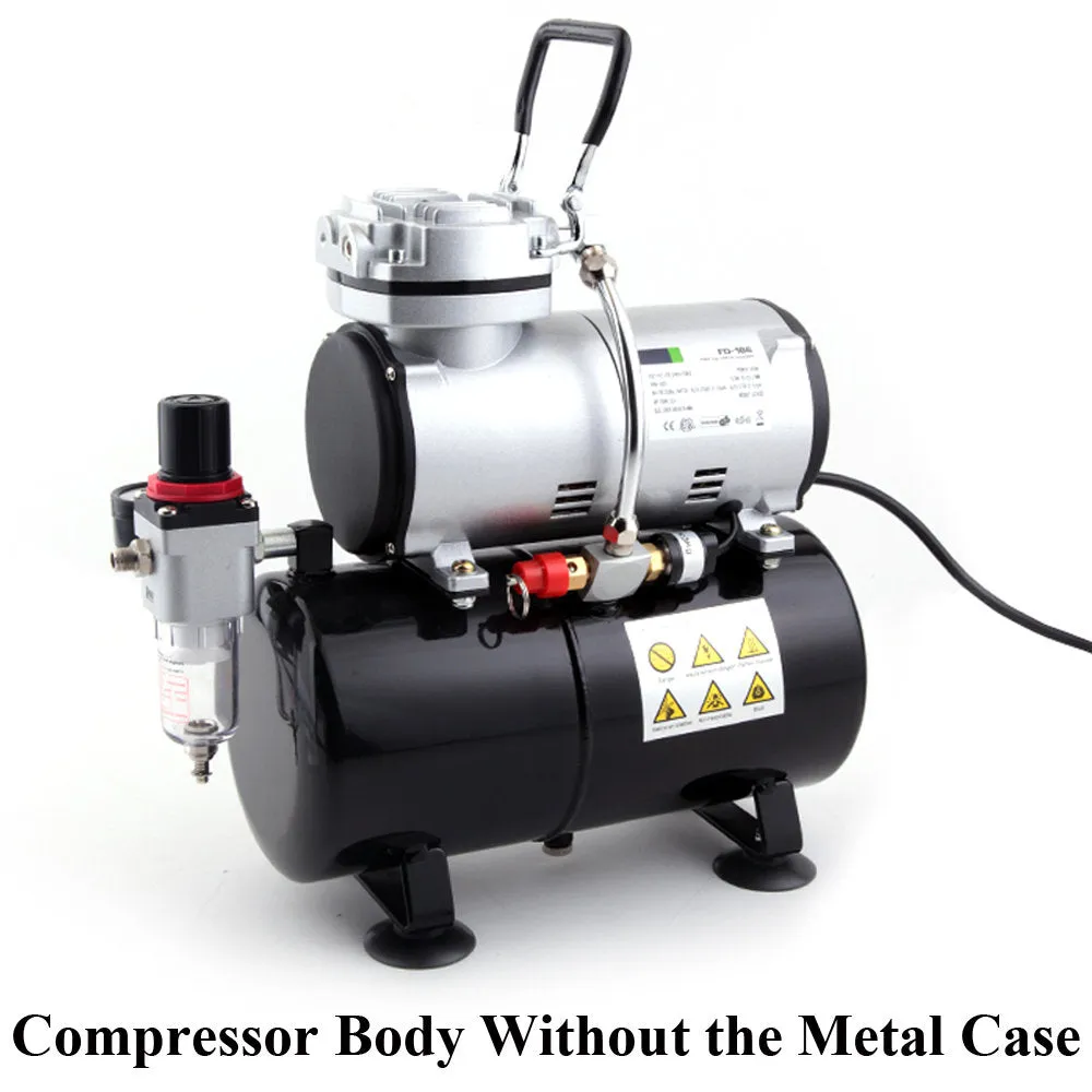 Fengda - AS-186A : Oilless Mini Compressor with Air Tank.