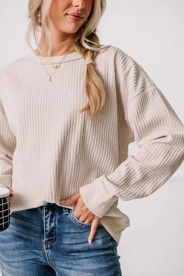 Free Your Mind Ribbed Knit Top