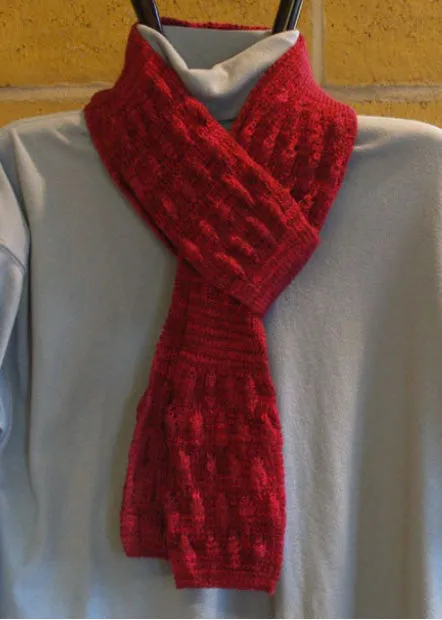 Hand Knit - Shawls and Shawlettes - Round About Lace Scarf