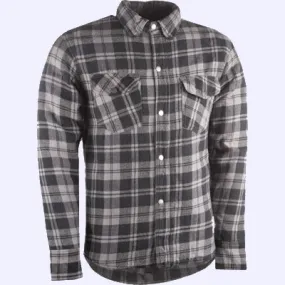 Highway 21 Marksman Riding Flannel - Black/Grey