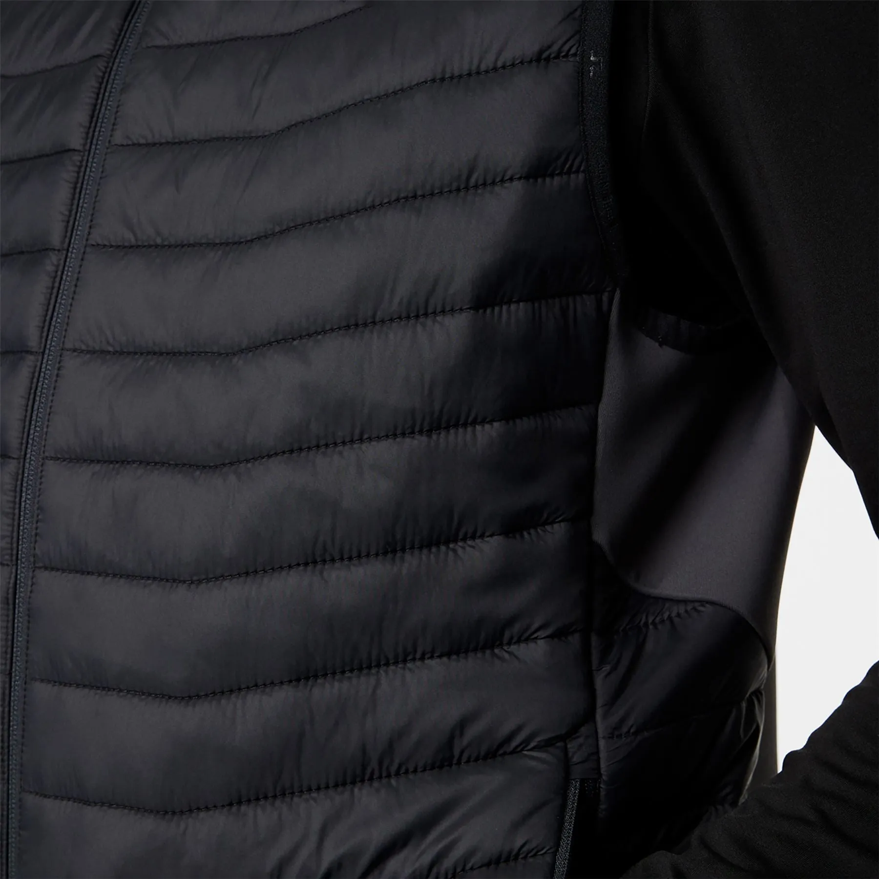 Holden Quilt Hybrid Vest Asphalt - AW24