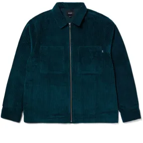 Huf Two Tone Corduroy Zip Shirt Jacket - Sycamore