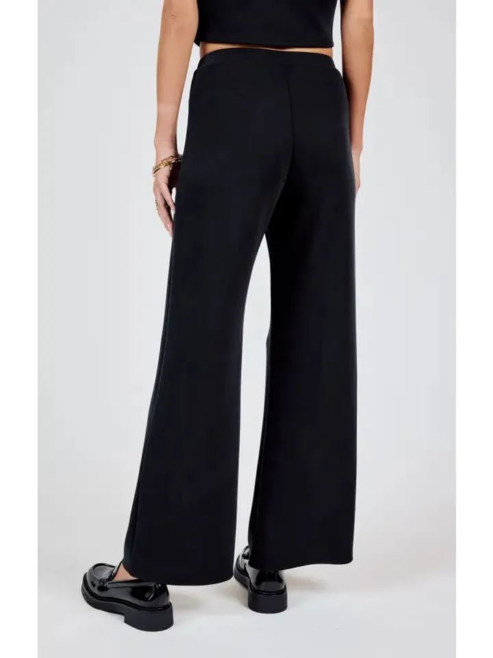 Hustle Knit Wide Leg Pants