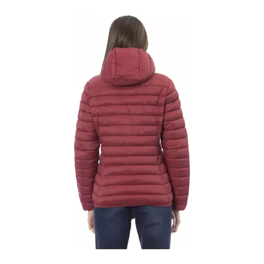 Invicta Red Nylon Women Jacket