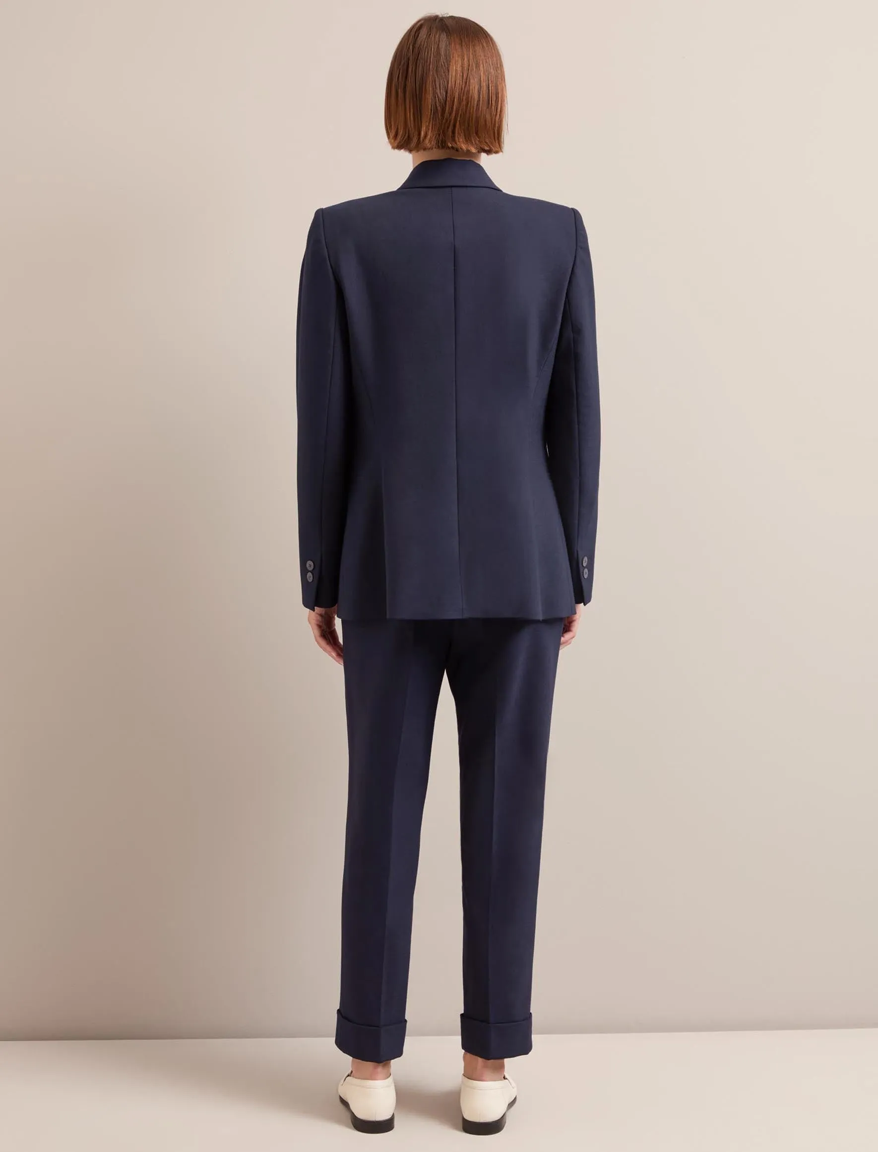 Jamie New Wool Blazer - Navy