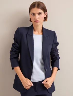 Jamie New Wool Blazer - Navy